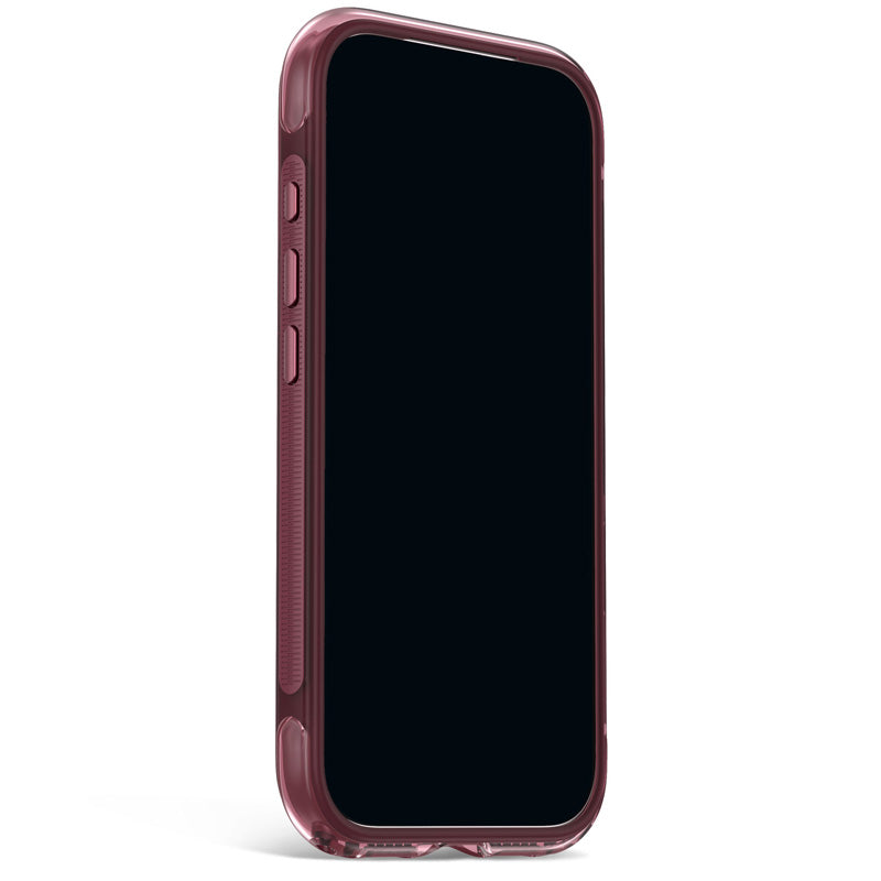 DECODED Coque Hybrid Stand MagSafe iPhone 18 Pro / iPhone 17 Pro, Quartz rose