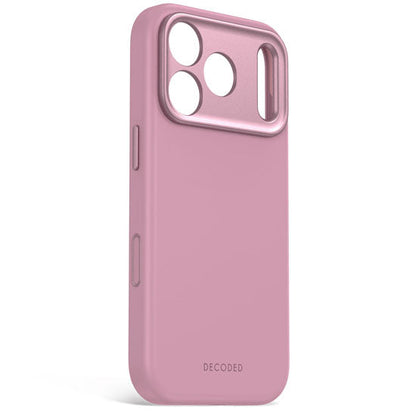 DECODED Coque MagSafe pour iPhone 18 Pro / iPhone 17 Pro en Silicone antimicrobienne Quartz rose