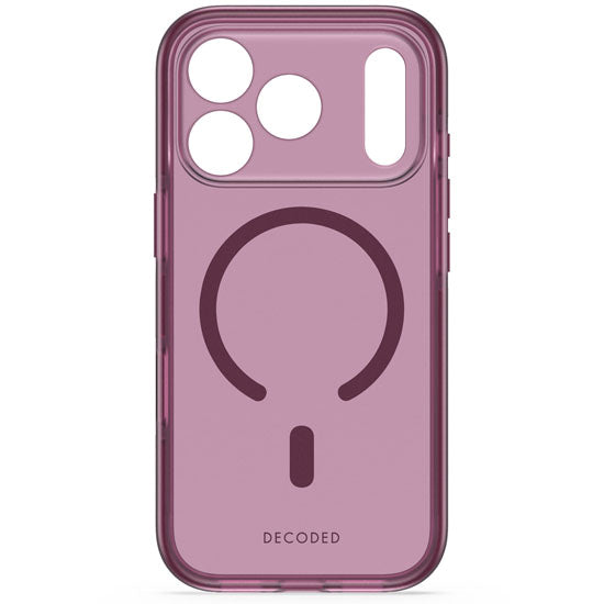DECODED Coque MagSafe pour iPhone 18 Pro / iPhone 17 Pro DropTec Renforcé Violet
