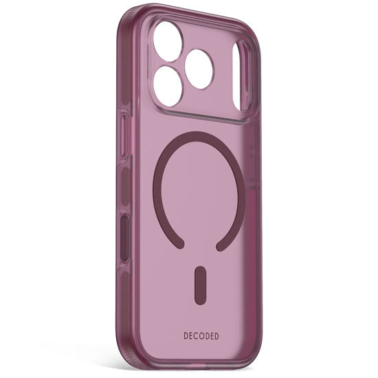 DECODED Coque MagSafe pour iPhone 18 Pro / iPhone 17 Pro DropTec Renforcé Violet