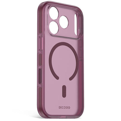 DECODED Coque MagSafe pour iPhone 18 Pro / iPhone 17 Pro DropTec Renforcé Violet