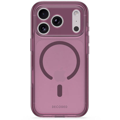 DECODED Coque MagSafe pour iPhone 18 Pro / iPhone 17 Pro DropTec Renforcé Violet