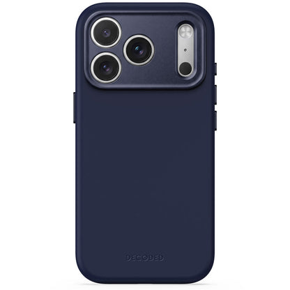 DECODED Coque MagSafe pour iPhone 18 Pro Max / iPhone 17 Pro Max en Silicone antimicrobienne Bleu marine
