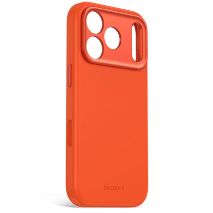 DECODED Coque MagSafe pour iPhone 18 Pro Max / iPhone 17 Pro Max en Silicone antimicrobienne Terracotta