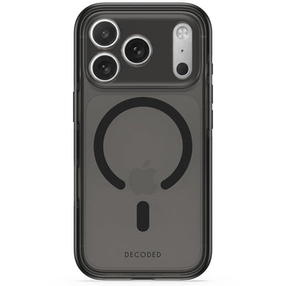 DECODED Coque MagSafe pour iPhone 18 Pro Max / iPhone 17 Pro Max DropTec Renforcé Noir givré