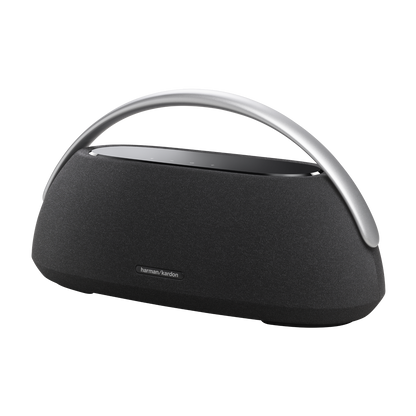 Harman Kardon Go + Play 3 noire - vue trois quarts