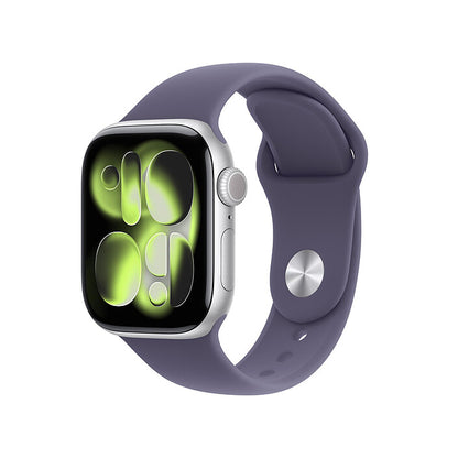 Apple Watch Series 11 GPS Boîtier Aluminium avec Bracelet Sport Brume violet