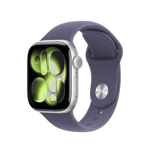 Apple Watch Series 11 GPS Boîtier Aluminium avec Bracelet Sport Brume violet