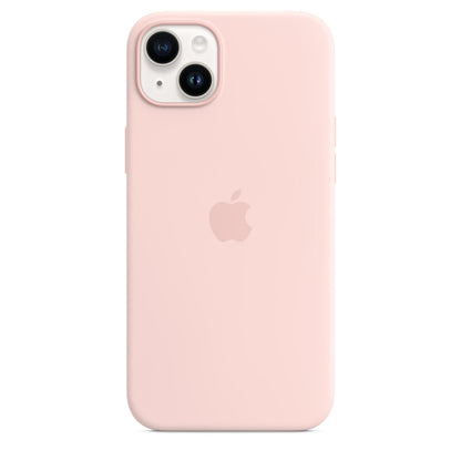 Coque en silicone avec MagSafe pour iPhone 15 Plus