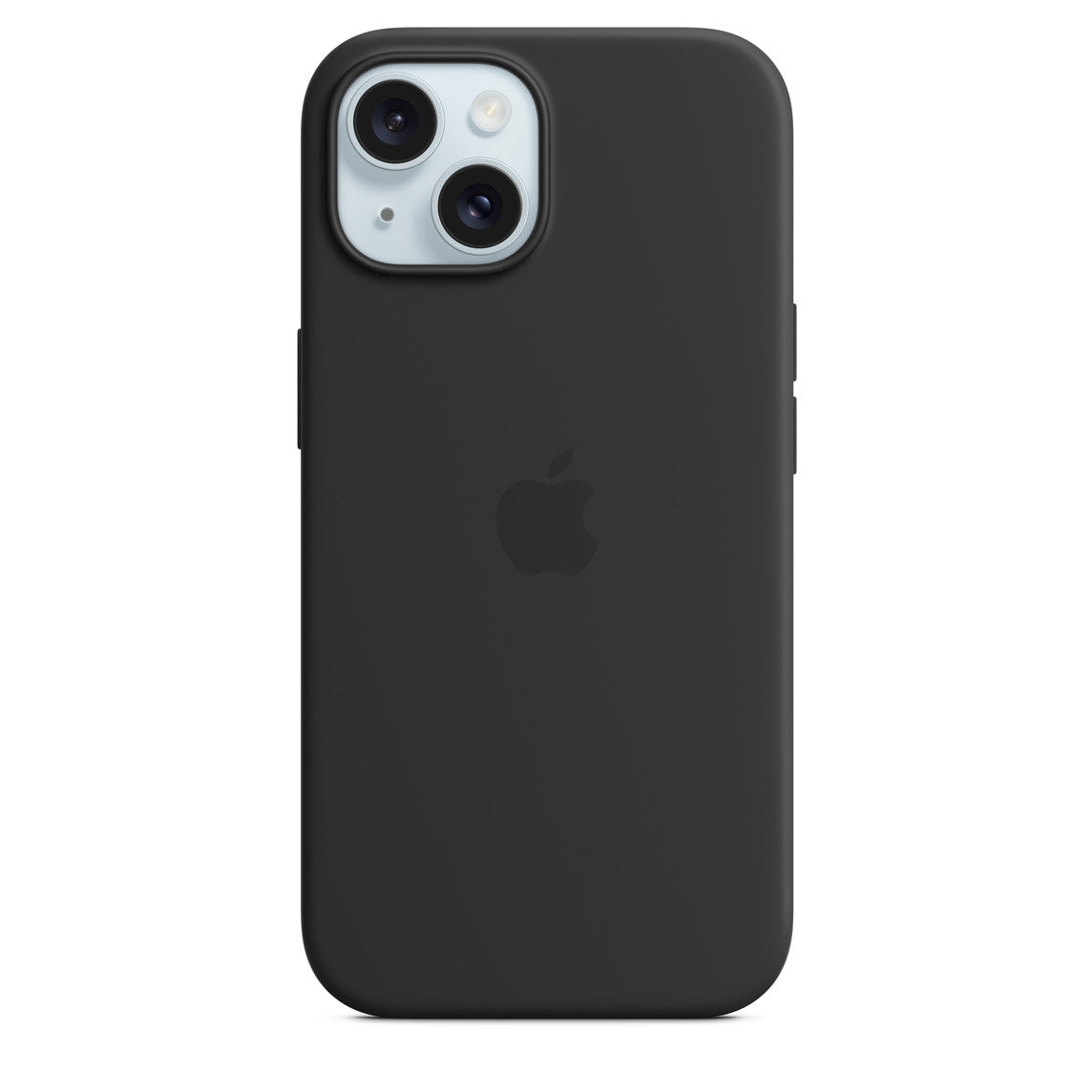 Coque en silicone avec MagSafe pour iPhone 15 Plus