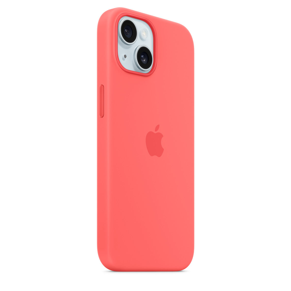 Coque en silicone avec MagSafe pour iPhone 15 Plus