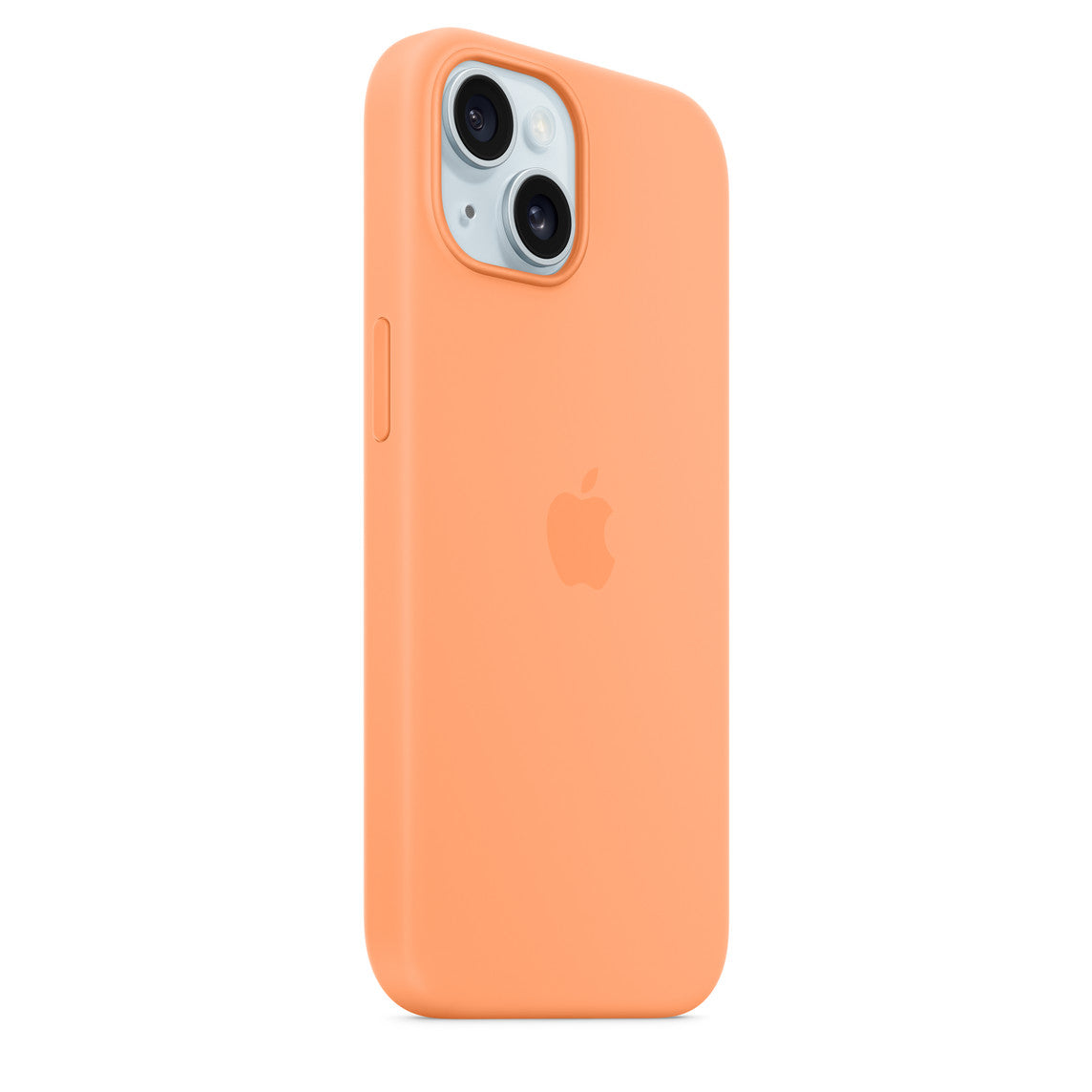 Coque en silicone avec MagSafe pour iPhone 15 Plus