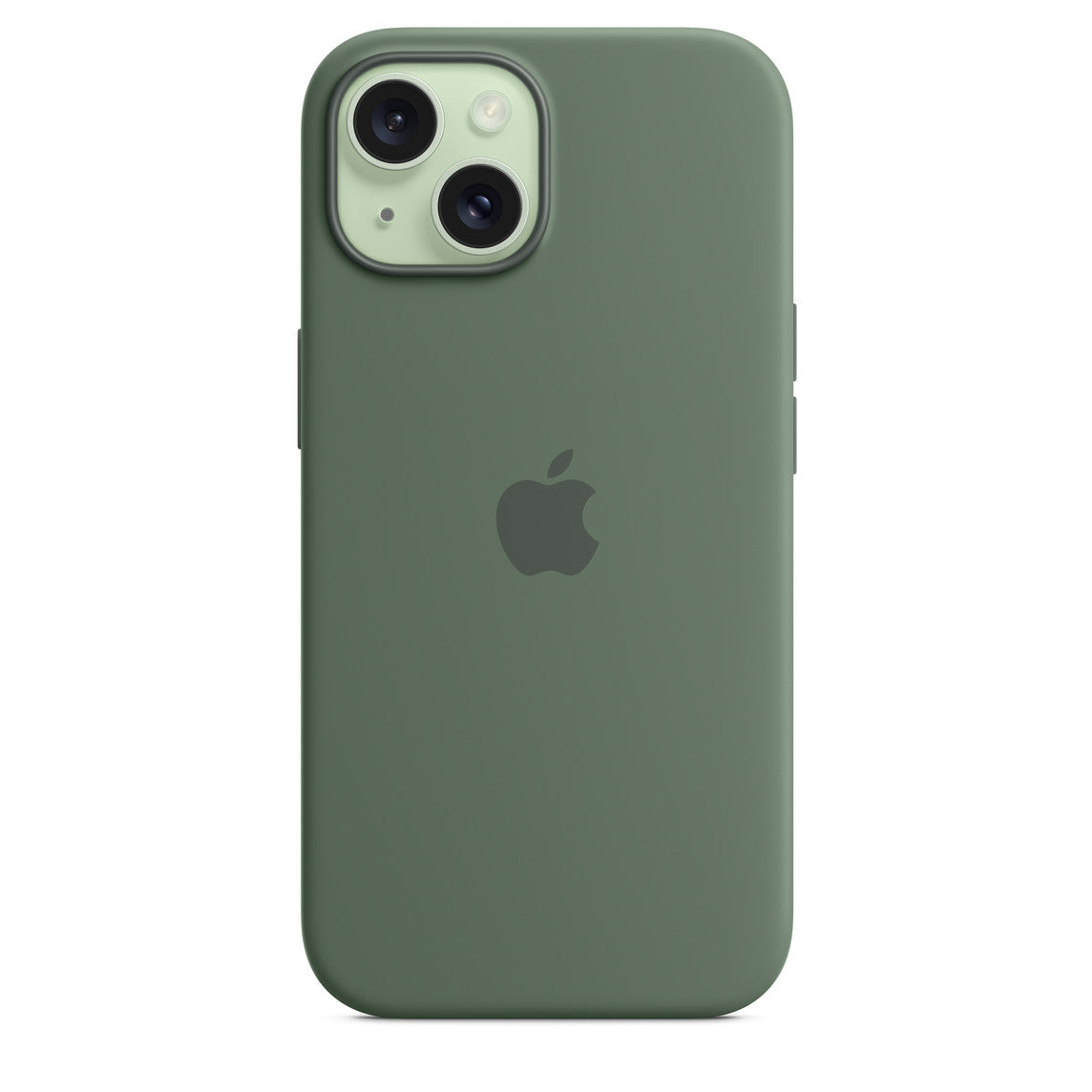 Coque en silicone avec MagSafe pour iPhone 15 Plus