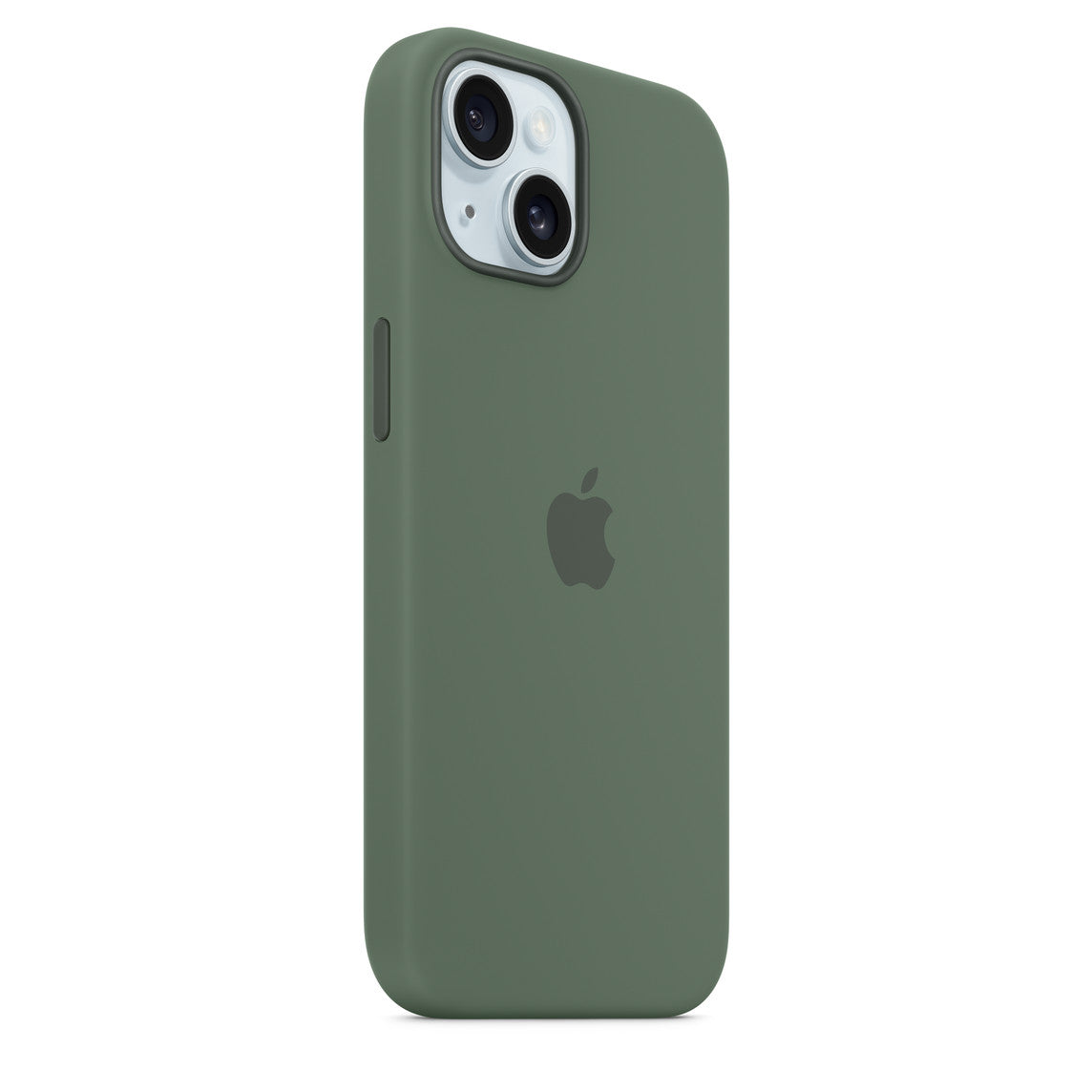 Coque en silicone avec MagSafe pour iPhone 15 Plus