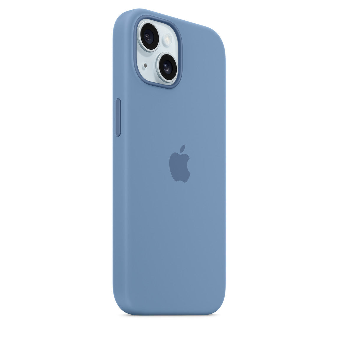 Coque en silicone avec MagSafe pour iPhone 15 Plus