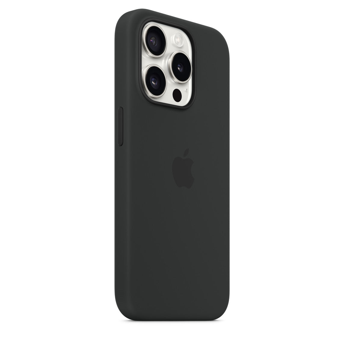 Coque en silicone avec MagSafe pour iPhone 15 Pro