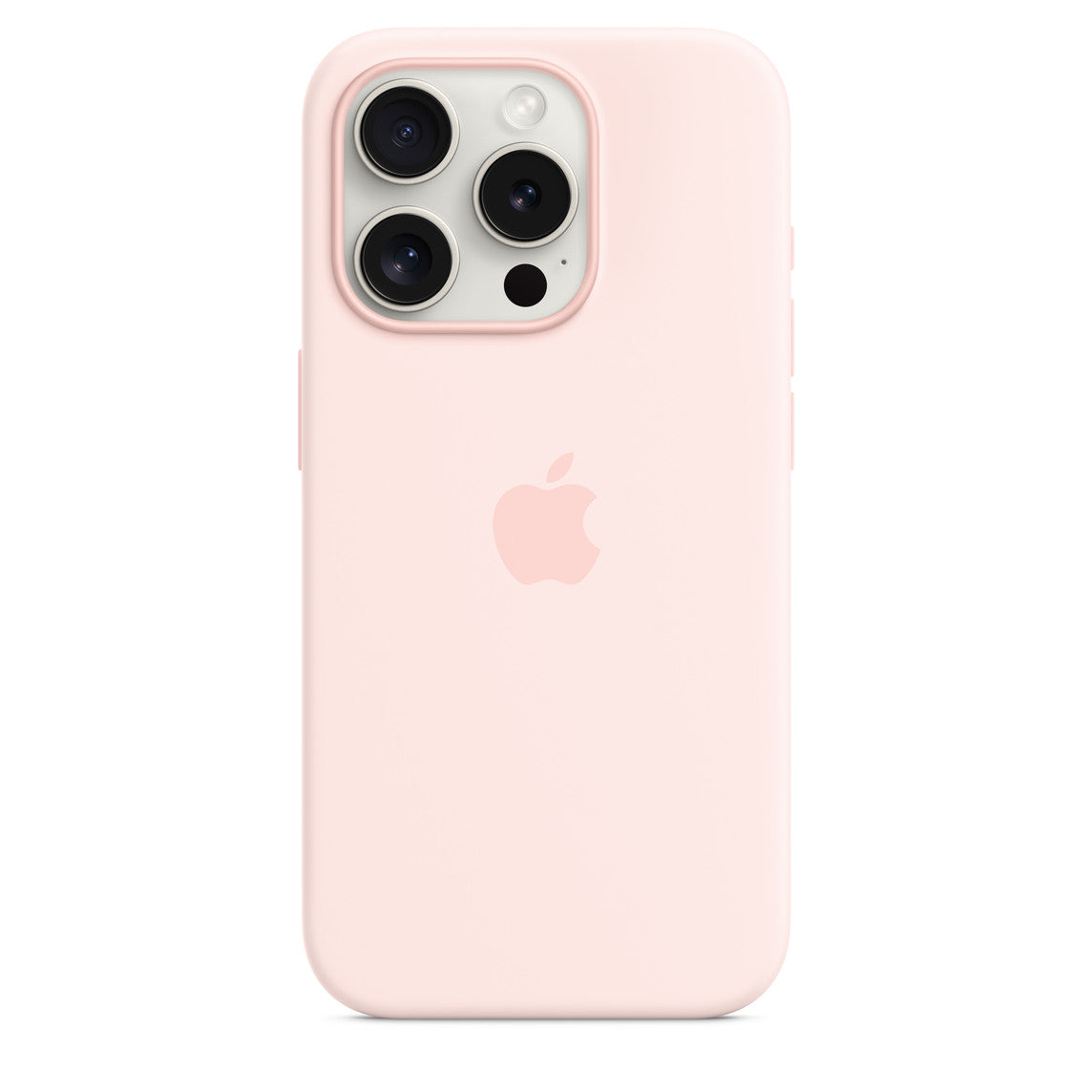 Coque en silicone avec MagSafe pour iPhone 15 Pro