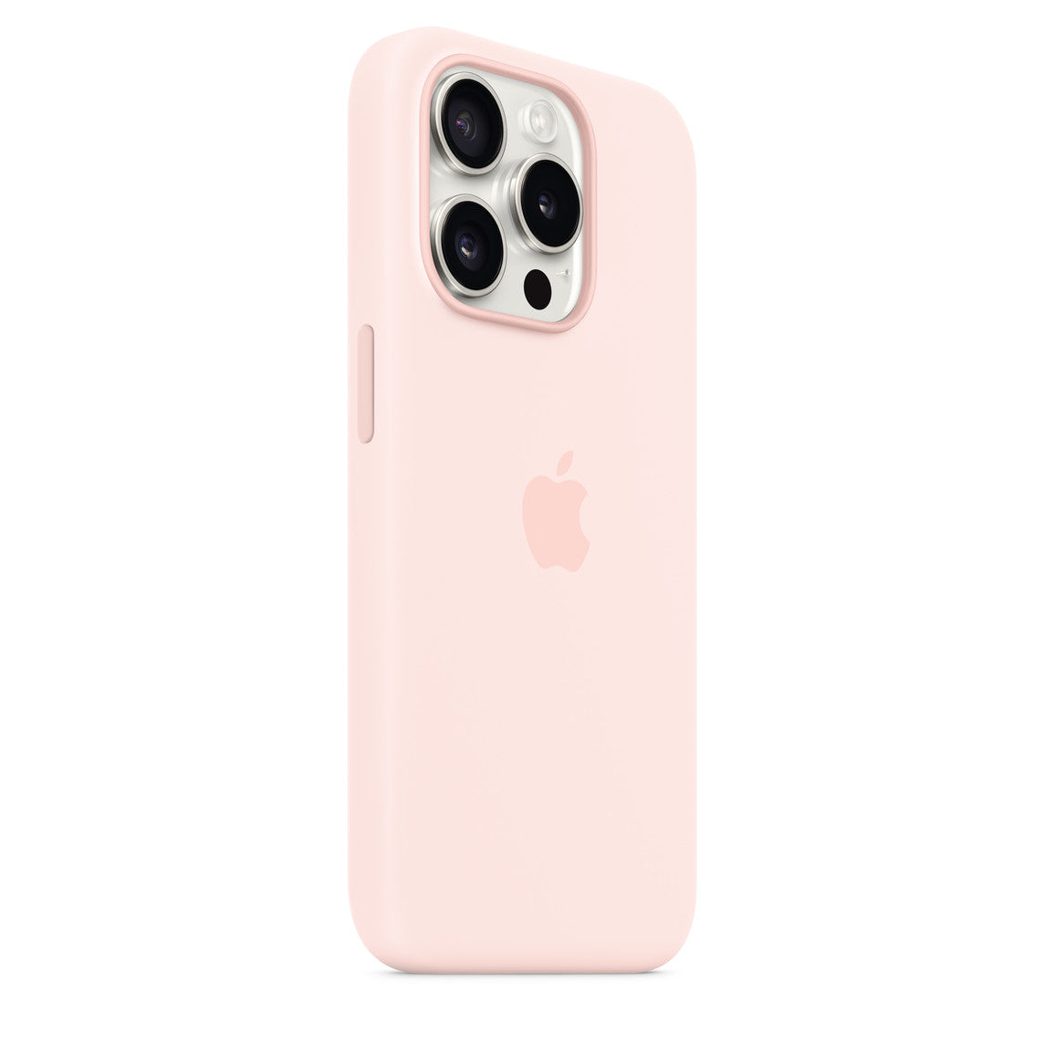 Coque en silicone avec MagSafe pour iPhone 15 Pro