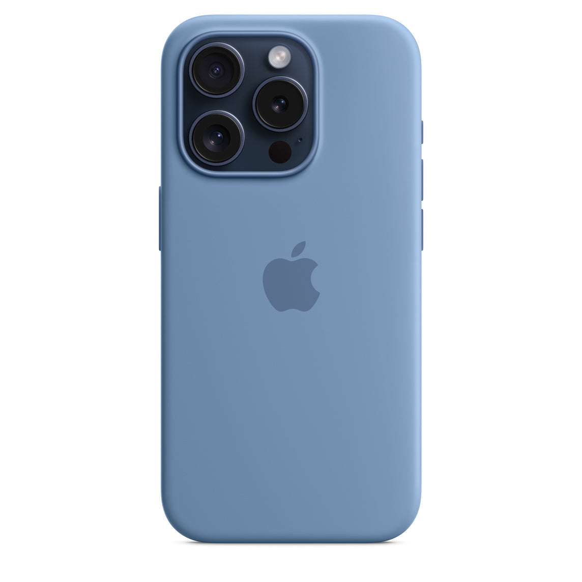 Coque en silicone avec MagSafe pour iPhone 15 Pro