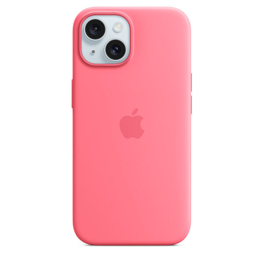 Coque en silicone avec MagSafe pour iPhone 15