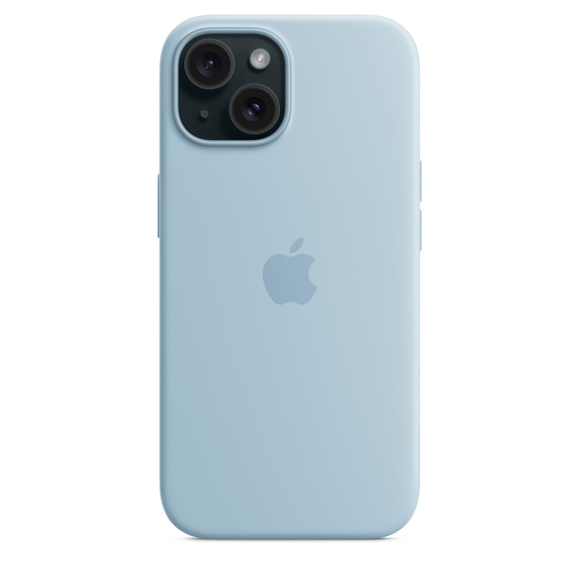 Coque en silicone avec MagSafe pour iPhone 15 Plus