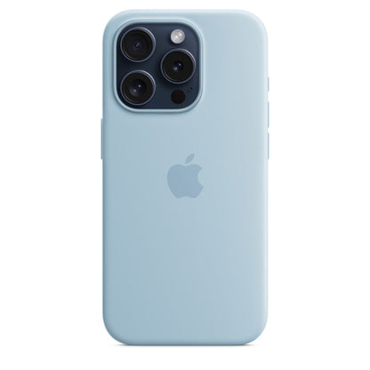 Coque en silicone avec MagSafe pour iPhone 15 Pro