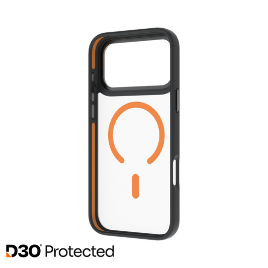 QDOS Hybrid Max D3O iPhone 18 Pro / 17 Pro Noir