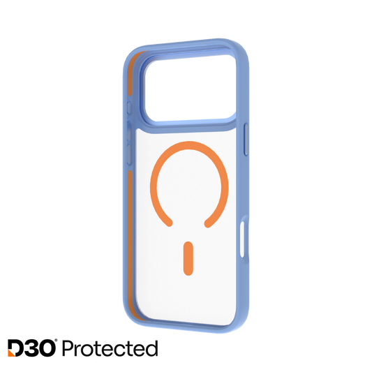 QDOS Hybrid Max D3O iPhone 18 Pro / 17 Pro Glacier