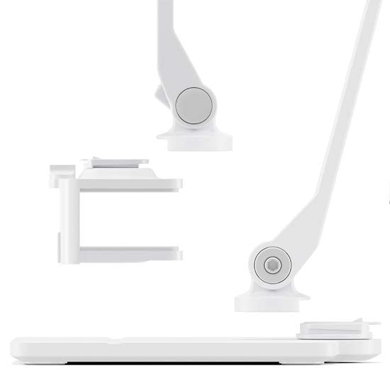 TWELVE SOUTH HoverBar Duo (2e Gén) Blanc - Bras Réglable pour iPad