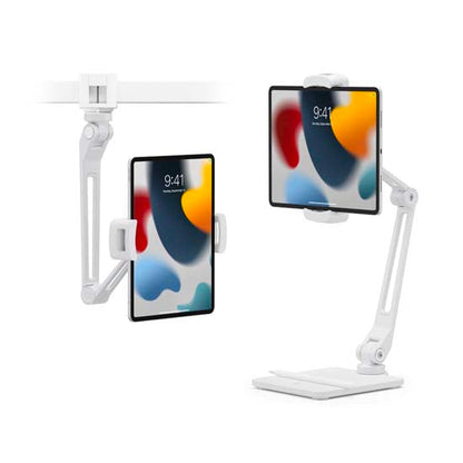 TWELVE SOUTH HoverBar Duo (2e Gén) Blanc - Bras Réglable pour iPad