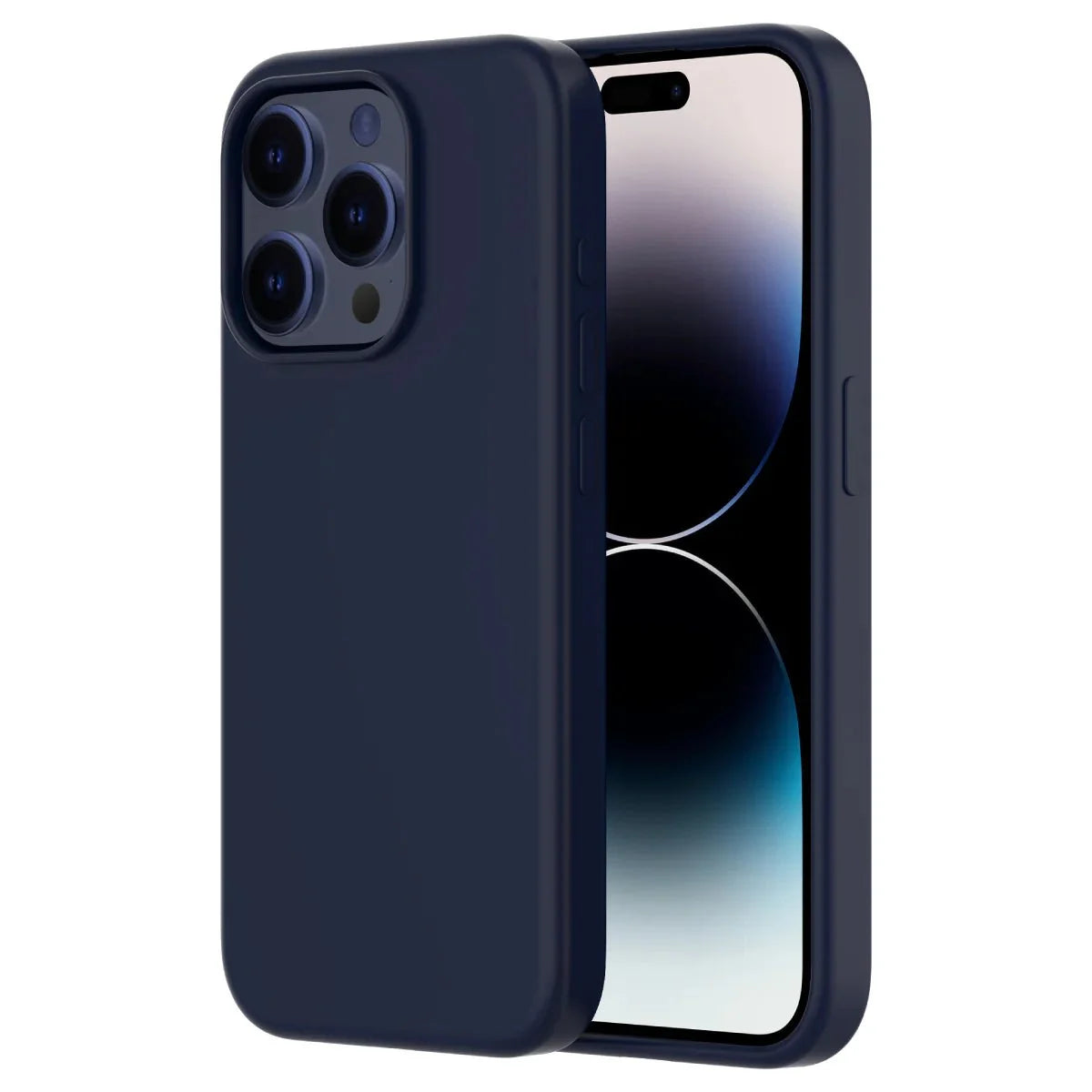 QDOS TOUCH PURE avec SNAP MagSafe — coque en silicone pour iPhone 15