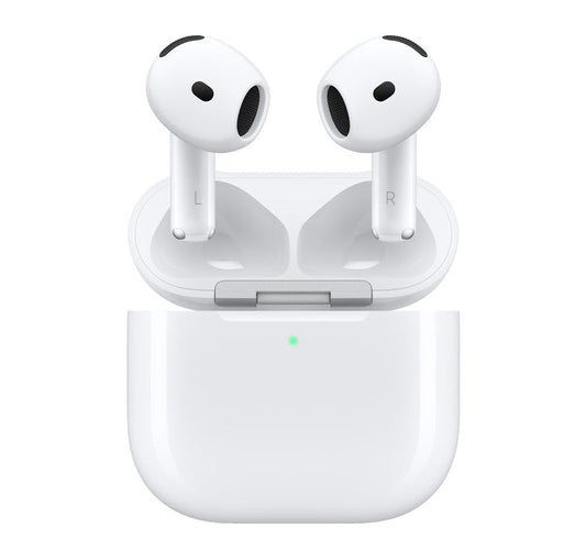 AirPods 4 avec Réduction active du bruit dans leur boîtier de charge