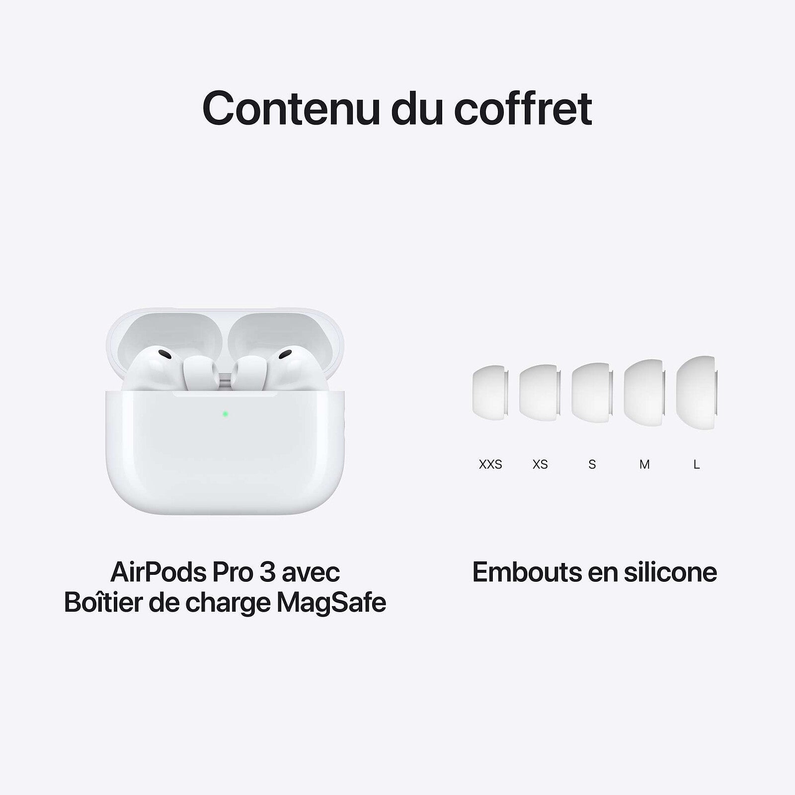 Apple AirPods PRO (3e generation) - MFHP4ZM/A - 