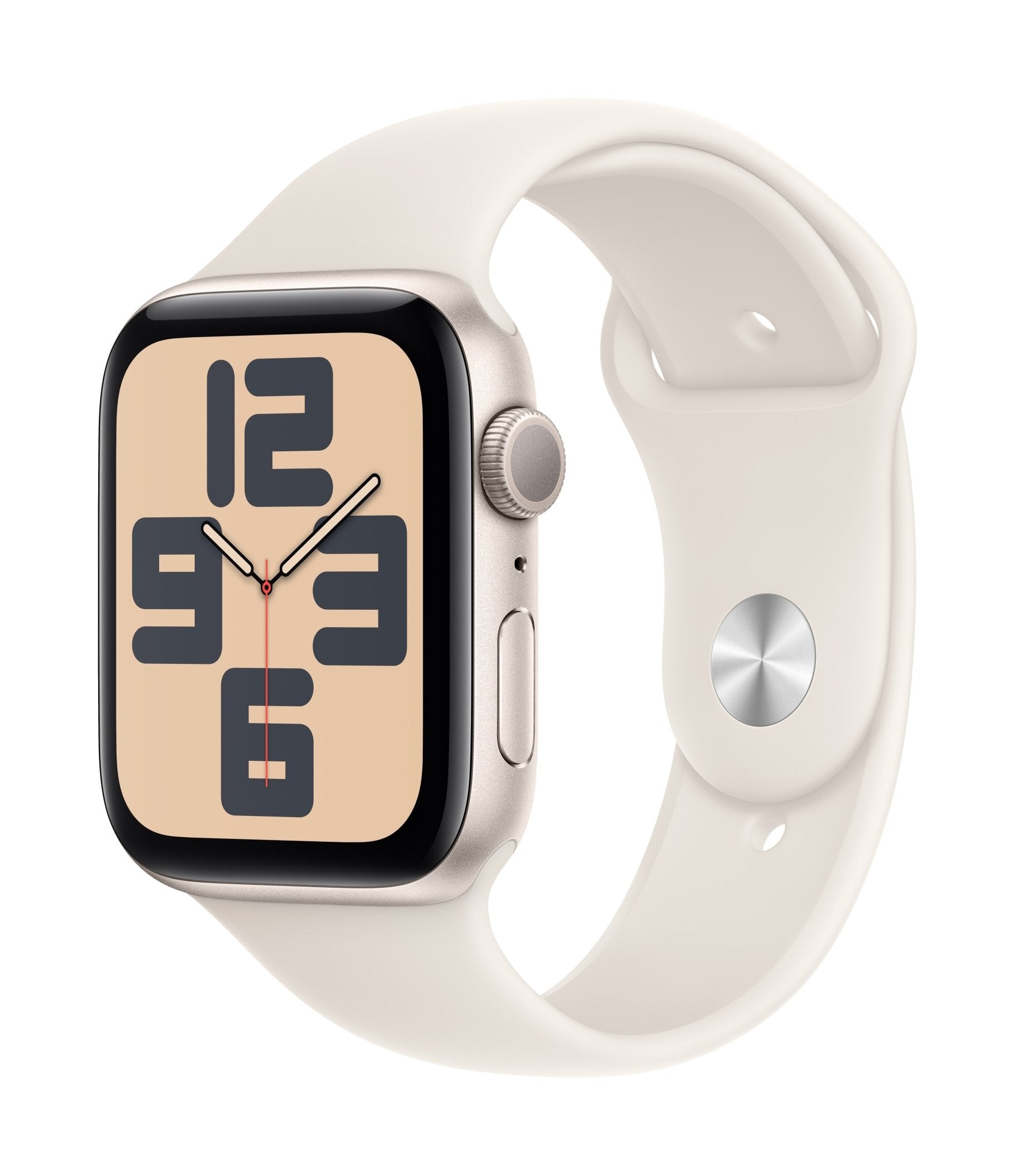 Apple Watch SE (2e génération) - MXEU3QF/A - Lumière Stellaire - 44 mm - 