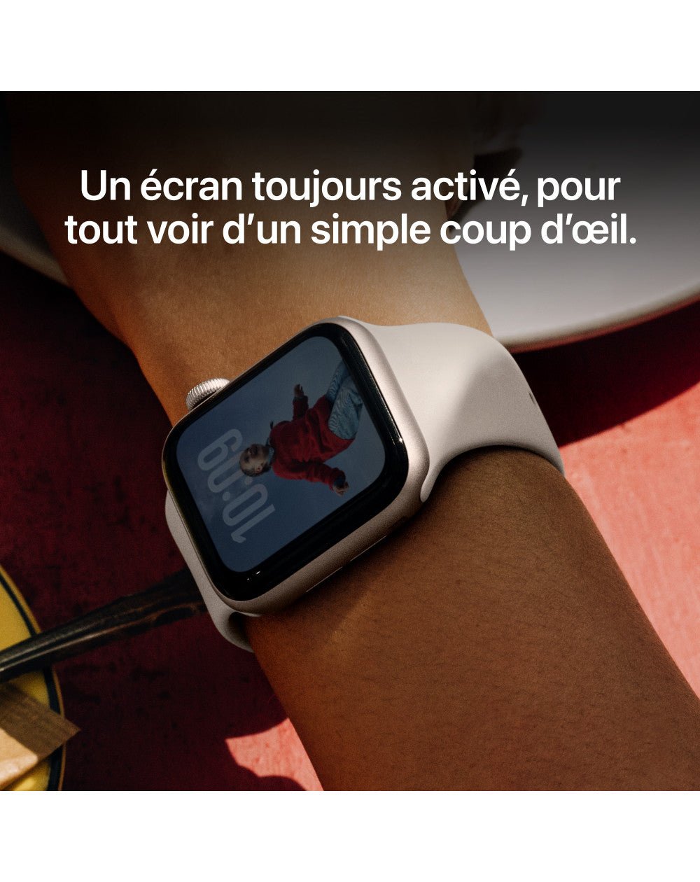 Apple Watch SE 3 - Minuit - 44 mm - GPS