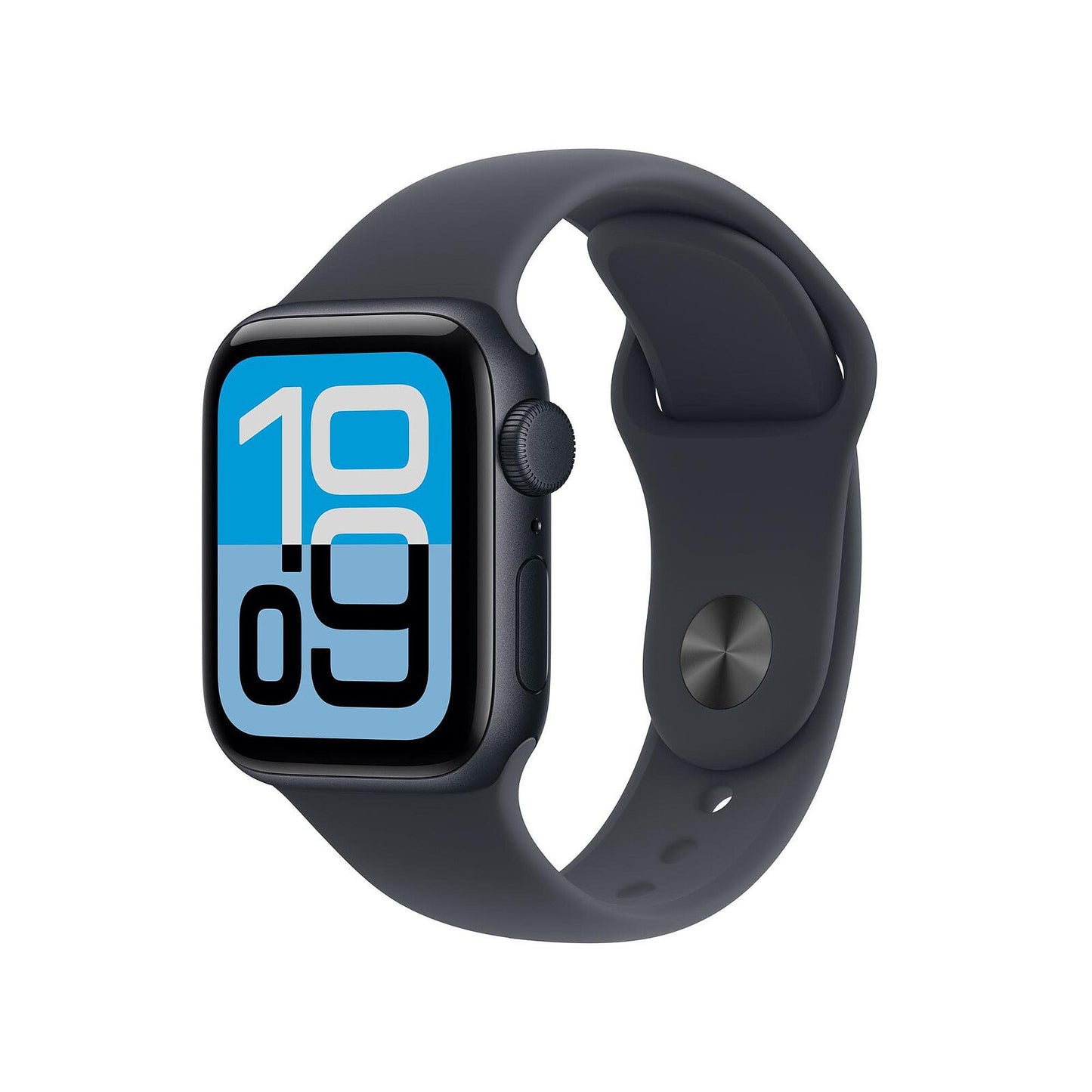 Apple Watch SE 3 GPS Boîtier Aluminium avec Bracelet Sport Minuit - MEH94AF/A - 40mm - Minuit - S/M