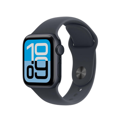 Apple Watch SE 3 GPS Boîtier Aluminium avec Bracelet Sport Minuit - MEH94AF/A - 40mm - Minuit - S/M