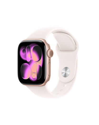 Apple Watch Series - 40 mm - Gris minéral - Or rose