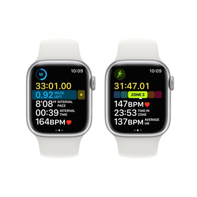 Apple Watch Series 8 GPS - MP6K3NF/A - Argent - 41 mm - 