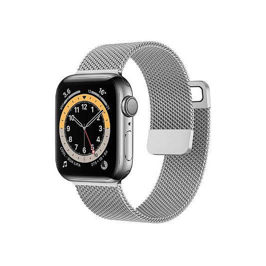 Bracelet Apple Watch Milanais - Acier inoxydable argenté 40/41 mm - A-MON-UD16-160 - 