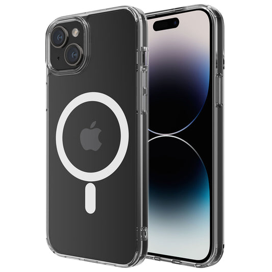 QDOS HYBRID FORCE avec SNAP MagSafe — coque transparente pour iPhone