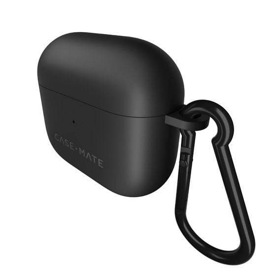 CASE MATE Coque AirPods 4 TOUGH +mousqueton BLACK - A-UNI-UDT17-188 - 