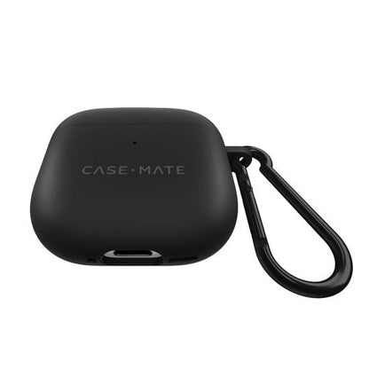 CASE MATE Coque AirPods 4 TOUGH +mousqueton BLACK - A-UNI-UDT17-188 - 