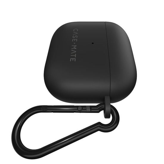 CASE MATE Coque AirPods 4 TOUGH +mousqueton BLACK - A-UNI-UDT17-188 - 