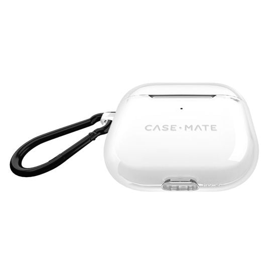 CASE MATE Coque AirPods 4 TOUGH +mousqueton CLEAR - A-UNI-UDT17-187 - 