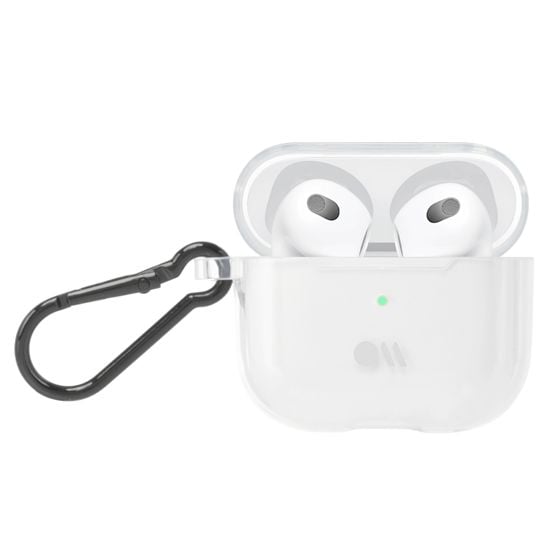 CASE MATE - Coque TOUGH Airpods 3rd Gen - Clear - A-UNI-UDT17-146 - 