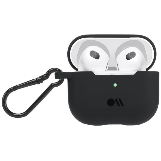 CASE MATE - Coque TOUGH Airpods 3rd Gen - Noir - A-UNI-UDT17-145 - 