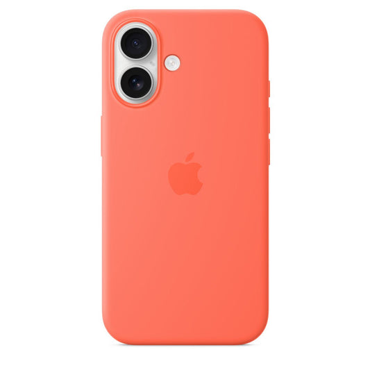 Coque en silicone avec MagSafe pour iPhone 16 - MDGM4ZM/A - Pivoine - 