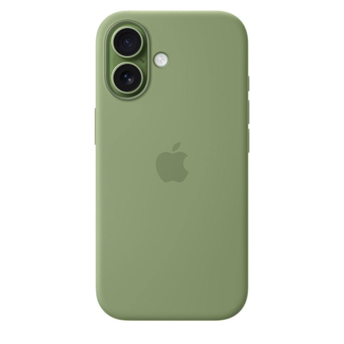 Coque en silicone avec MagSafe pour iPhone 17 - MGEX4ZM/A - Vert ardoise - 