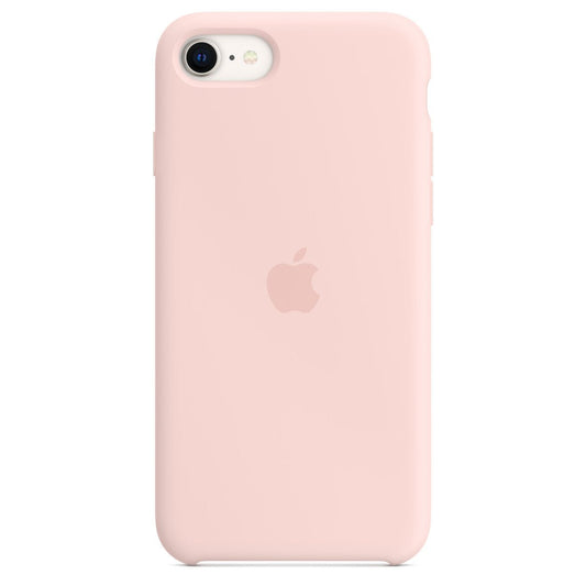 Coque en silicone pour iPhone SE - MN6G3ZM/A - Rose craie - 